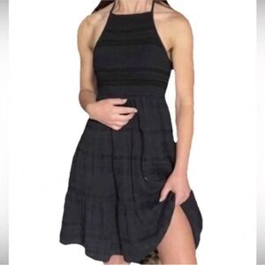 American Eagle Outfitters Black Mini Dress